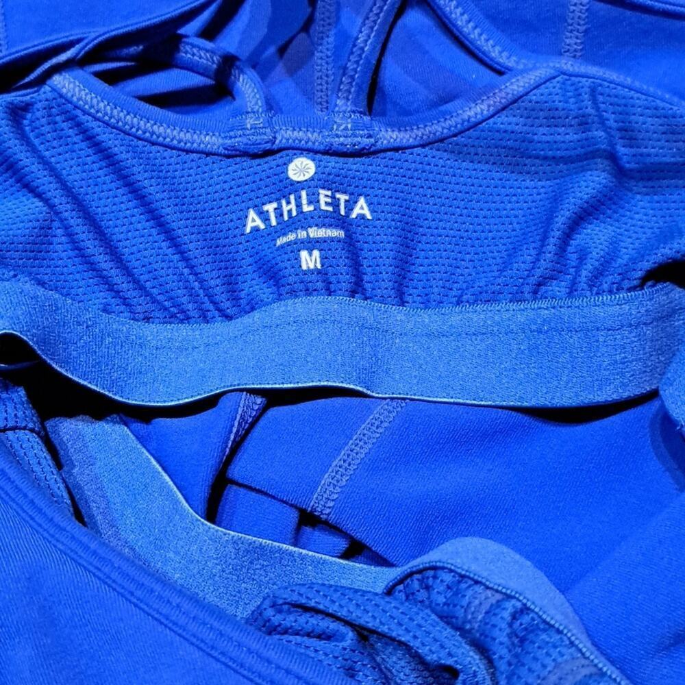 ATHLETA medium high impact sports tank, barely worn! - Picture 4 of 5